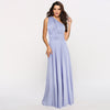 Multi-Rope Criss-Cross Backless Bandage Maxi Dress