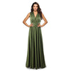 Multi-Rope Criss-Cross Backless Bandage Maxi Dress