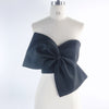 3D Bowknot Strapless Short Top for Women