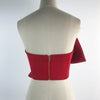 3D Bowknot Strapless Short Top for Women