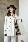 Elegant British Style Long Trench Coat