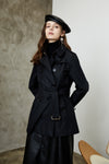 Elegant British Style Long Trench Coat