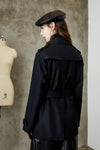 Elegant British Style Long Trench Coat