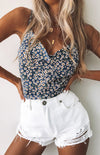 Solid Color Chiffon Camisole Shirt Top