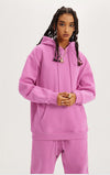 Brand Fleece Padded Hooded Solid Color Hoodie sets