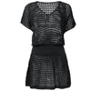 Mesh Hollow Out Knitted Beach Dress