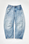 Mid-Low Waist Casual Wide Leg Jeans