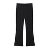 Slim Fit Ribbed Ankle Pants