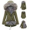 Thickened Mid-Length Hooded Cotton-Padded Coat