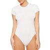 Casual Short-Sleeved Tight Bodysuit for Women