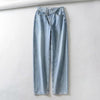 Loose Fit Light Wash Daddy Jeans for Women