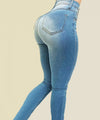 High Waist Stretch Slim Fit Skinny Shaping Jeans