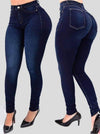 High Waist Stretch Slim Fit Skinny Shaping Jeans