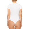 Casual Short-Sleeved Tight Bodysuit for Women