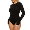 Casual Long Sleeve Tight Bodysuit for Women