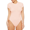 Casual Short-Sleeved Tight Bodysuit for Women