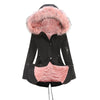 Thickened Mid-Length Hooded Cotton-Padded Coat