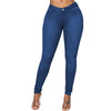 Jean skinny crayon grande taille pour femme