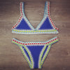 Hand Crocheted Knitted Bikini Set