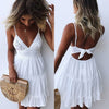 Lace Stitching Sling Dress