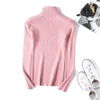 Korean Style Slim Fit Turtleneck Sweater for Women