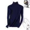 Korean Style Slim Fit Turtleneck Sweater for Women