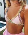 Hand Crocheted Knitted Bikini Set