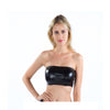 Patent Leather Solid Color Tube Top for Nightclub Wear