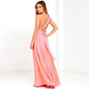 Multi-Rope Criss-Cross Backless Bandage Maxi Dress