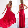 Multi-Rope Criss-Cross Backless Bandage Maxi Dress