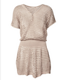 Mesh Hollow Out Knitted Beach Dress