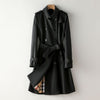 Elegant British Style Long Trench Coat