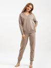 Cozy Sweater & Harem Pants Two-Piece Set