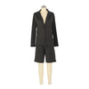 Blazer and Shorts Two Piece Suit for Women