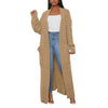 Casual Long Sleeve Long Sweater Coat