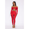 Collared Twist Hollow Cutout Cropped Long Sleeve Jumpsuit