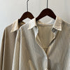 Retro Salt Striped French Long Sleeve Shirt