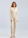 Cozy Sweater & Harem Pants Two-Piece Set