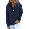 Loose Casual Hooded Drawstring Hoodie