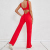 Beauty Back Peach Lift Yoga Jumpsuit