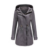 Loose Solid Color Cotton Trench Coat