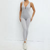 Sleeveless Yoga Jumpsuit Stretch Sportswear