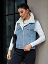 Sleeveless Denim Waistcoat Jacket