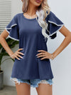 Summer Tassel Tulip Sleeve T-Shirt