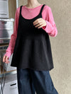 Korean U-Collar Elegant Knitted Camisole