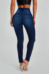 High Elastic High Waist Skinny Jeans for Women