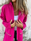 Loose Hooded Mid-Length Cardigan Coat