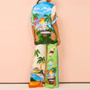 Multicolor Print Elastic Waist Wide-Leg Pants Set