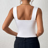 Wide Strap Slim Fit Camisole Top