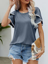 Summer Tassel Tulip Sleeve T-Shirt